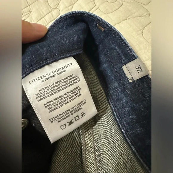 Citizens of Humanity Rocket Crop Super Skinny Jeans Size Size 32 - Picture 6 of 7
